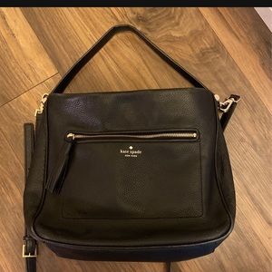 Black Kate Sade tote